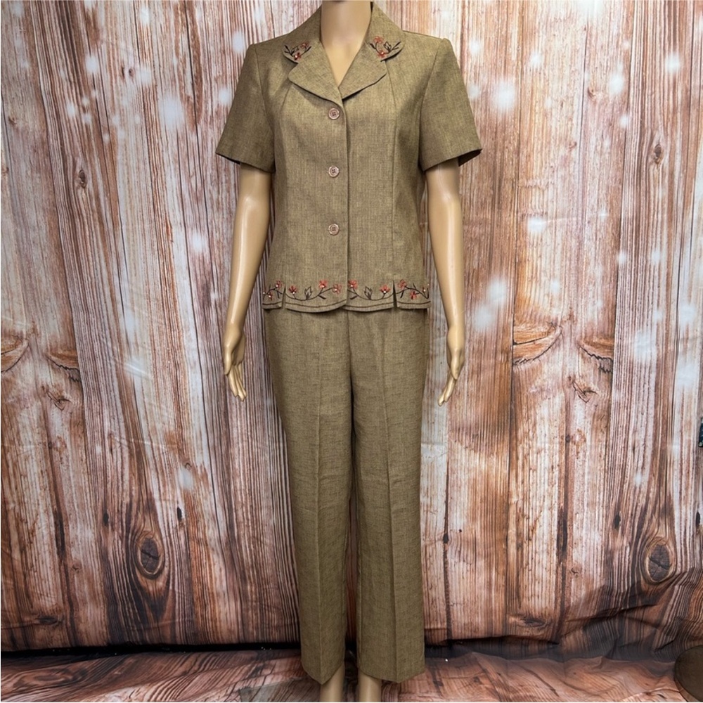 Prophecy Embroidered Lightweight‎ Pantsuit